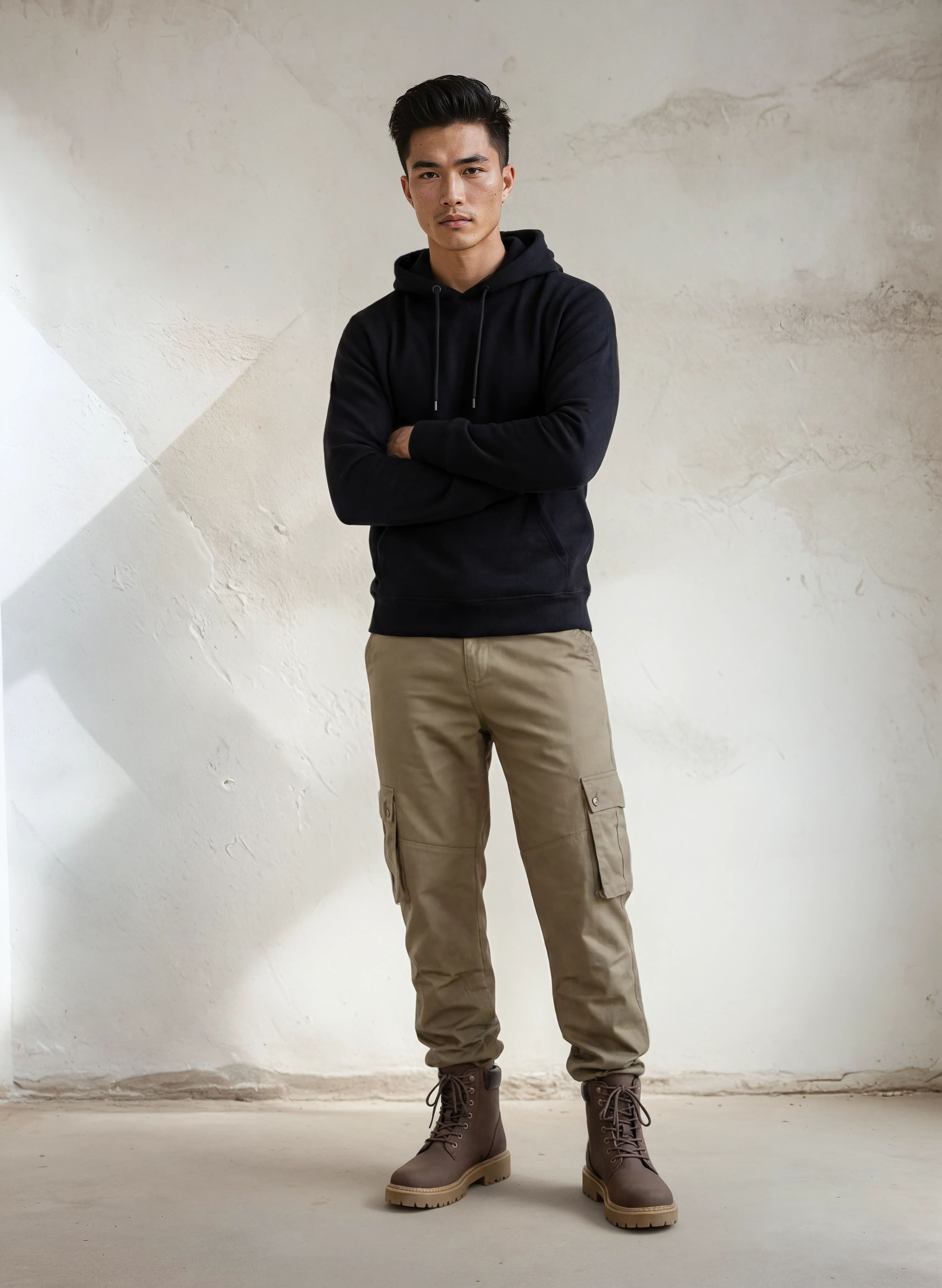 Kışlık Kapişonlu Sweatshirt Polar